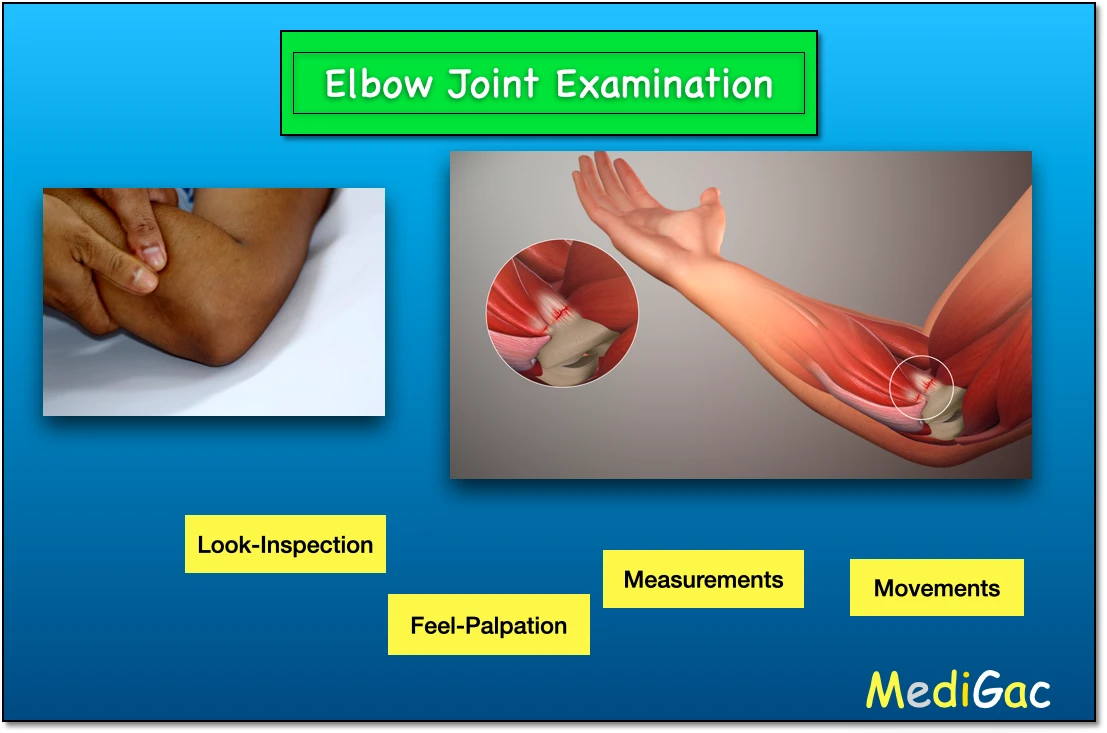 Elbow joint examination
